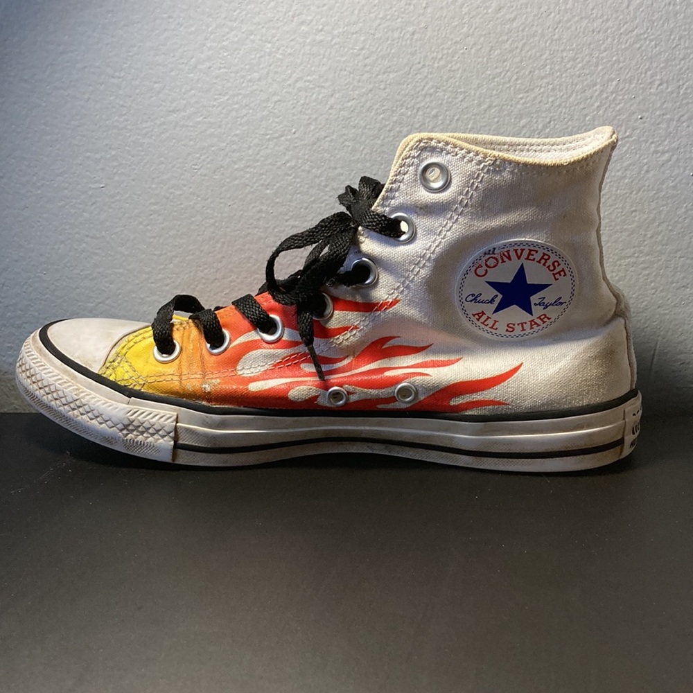 Converse Flame Highs Size 6